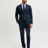 JACK & JONES JPRJAXON jersey trouser in dark navy - Image 5