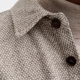 JACK & JONES JPRRAYLE melange solid overshirt - ermine