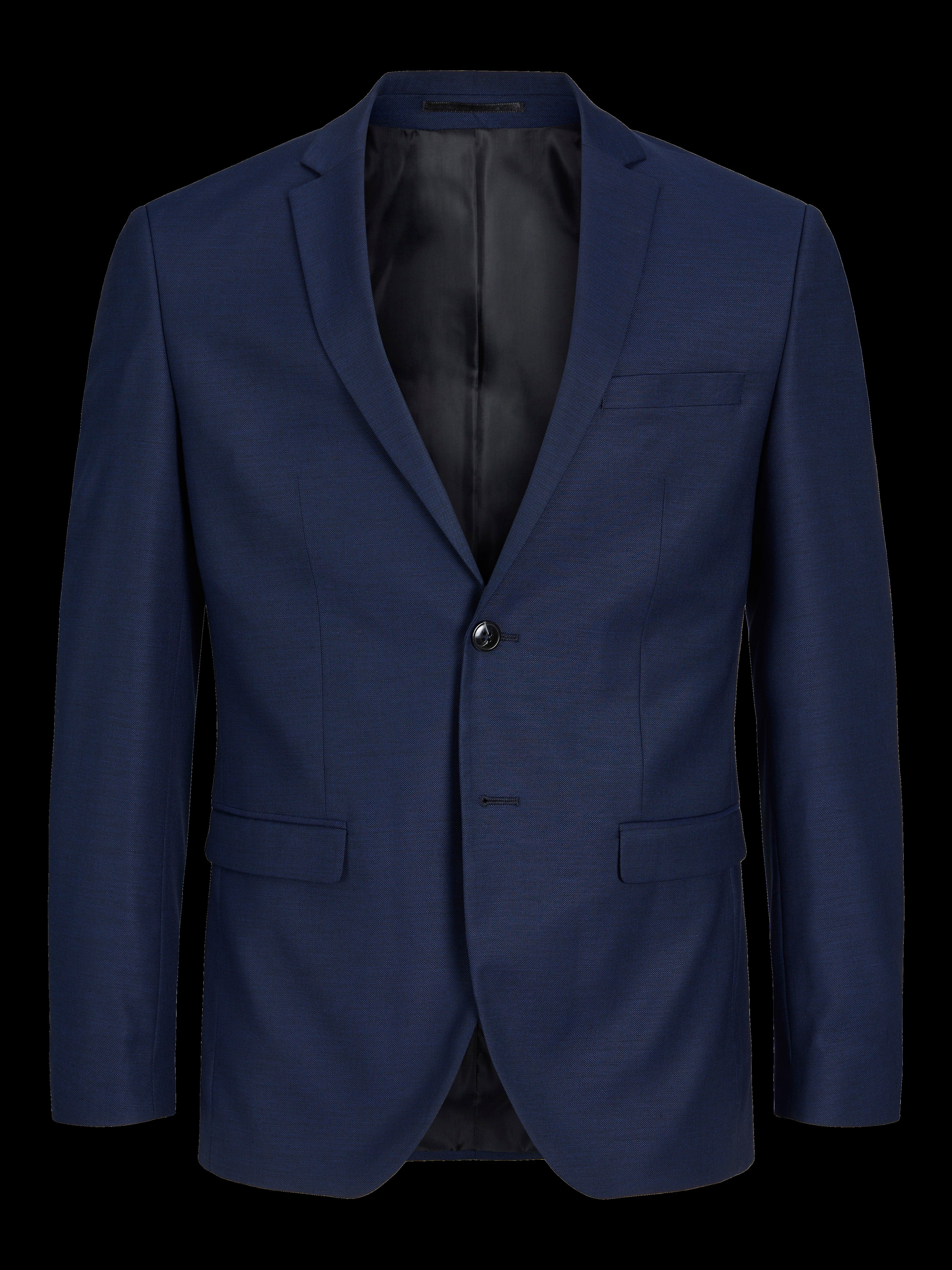 JACK & JONES JPRSOLARIS blazer in dark navy - Image 3