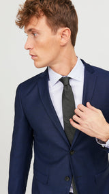JACK & JONES JPRSOLARIS blazer in dark navy - Image 8