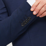 JACK & JONES JPRSOLARIS blazer in dark navy - Image 7