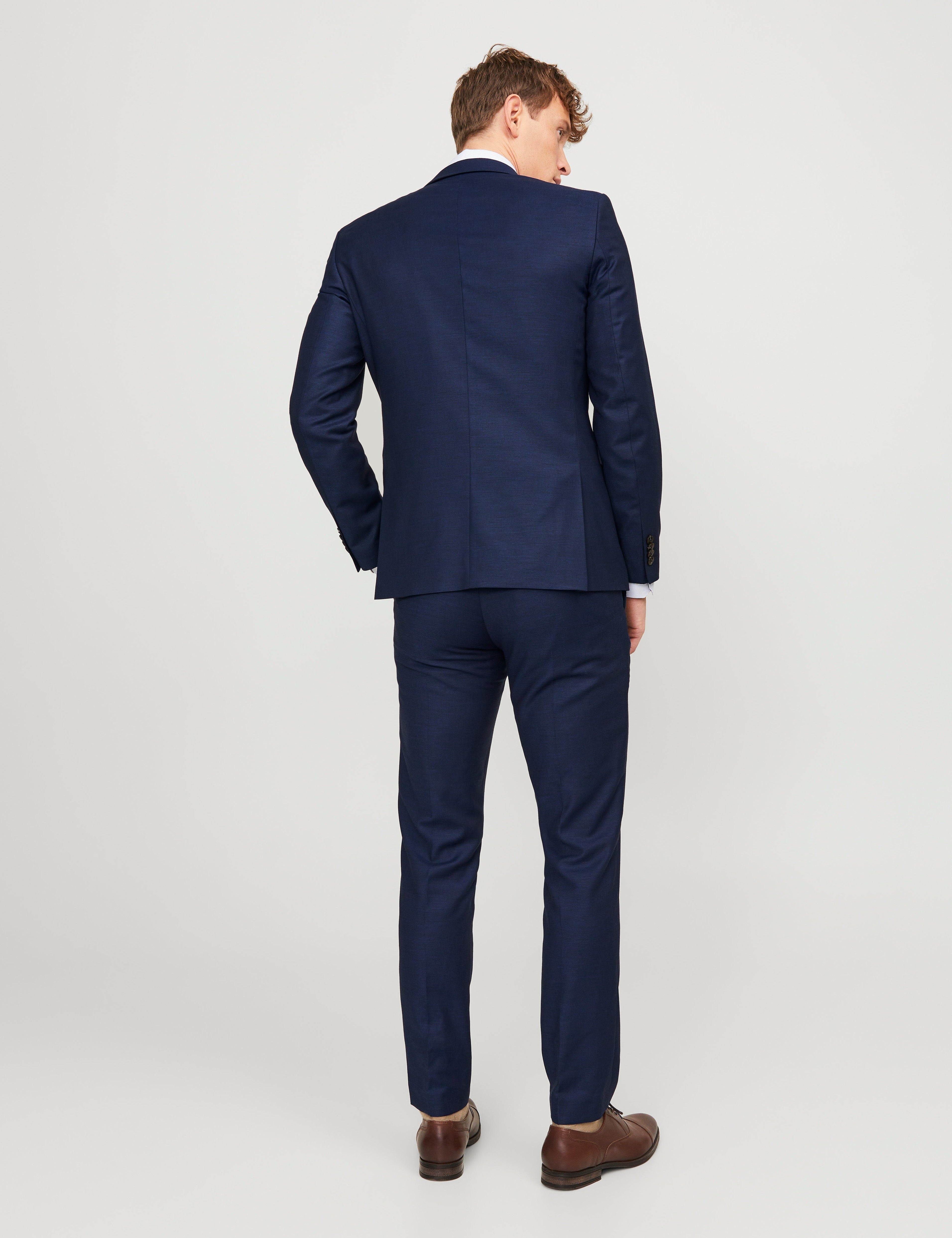 JACK & JONES JPRSOLARIS blazer in dark navy - Image 2