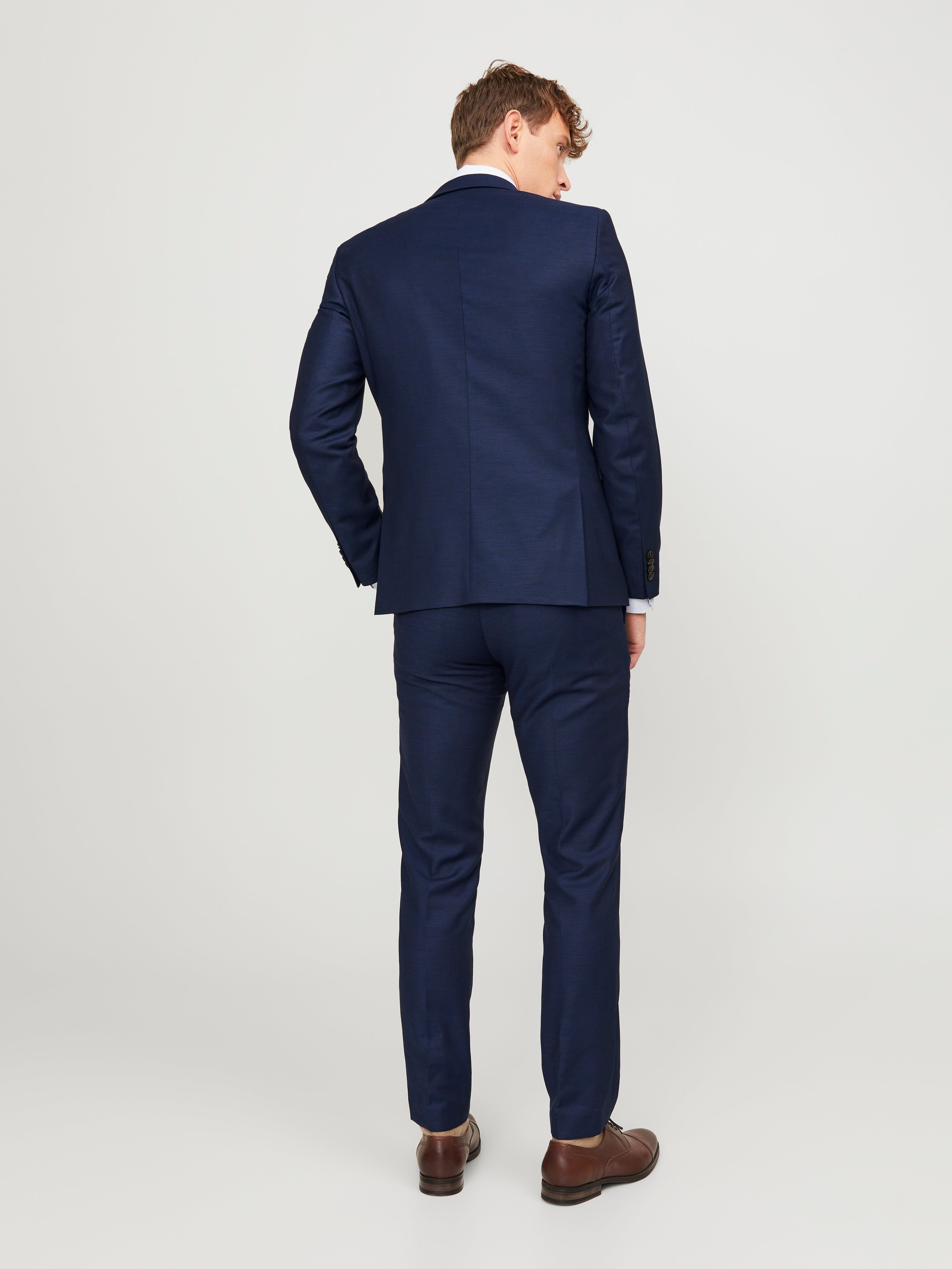 JACK & JONES JPRSOLARIS blazer in dark navy - Image 2