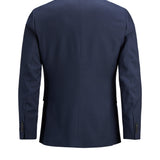 JACK & JONES JPRSOLARIS blazer in dark navy - Image 4