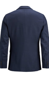 JACK & JONES JPRSOLARIS blazer in dark navy - Image 4