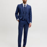 JACK & JONES JPRSOLARIS waistcoat in medieval blue - Image 5