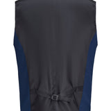 JACK & JONES JPRSOLARIS waistcoat in medieval blue - Image 4