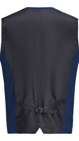 JACK & JONES JPRSOLARIS waistcoat in medieval blue - Image 4