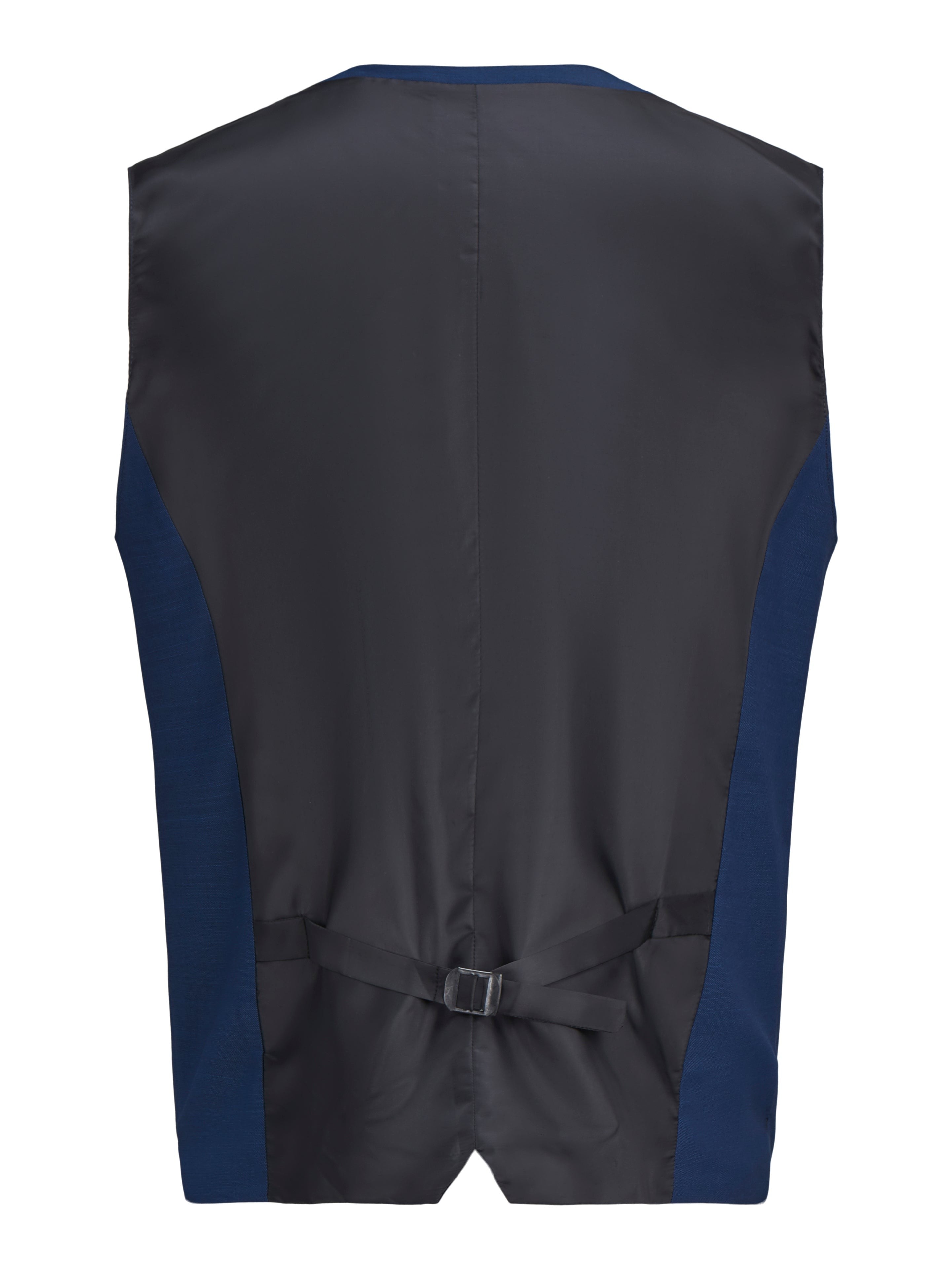 JACK & JONES JPRSOLARIS waistcoat in medieval blue - Image 4