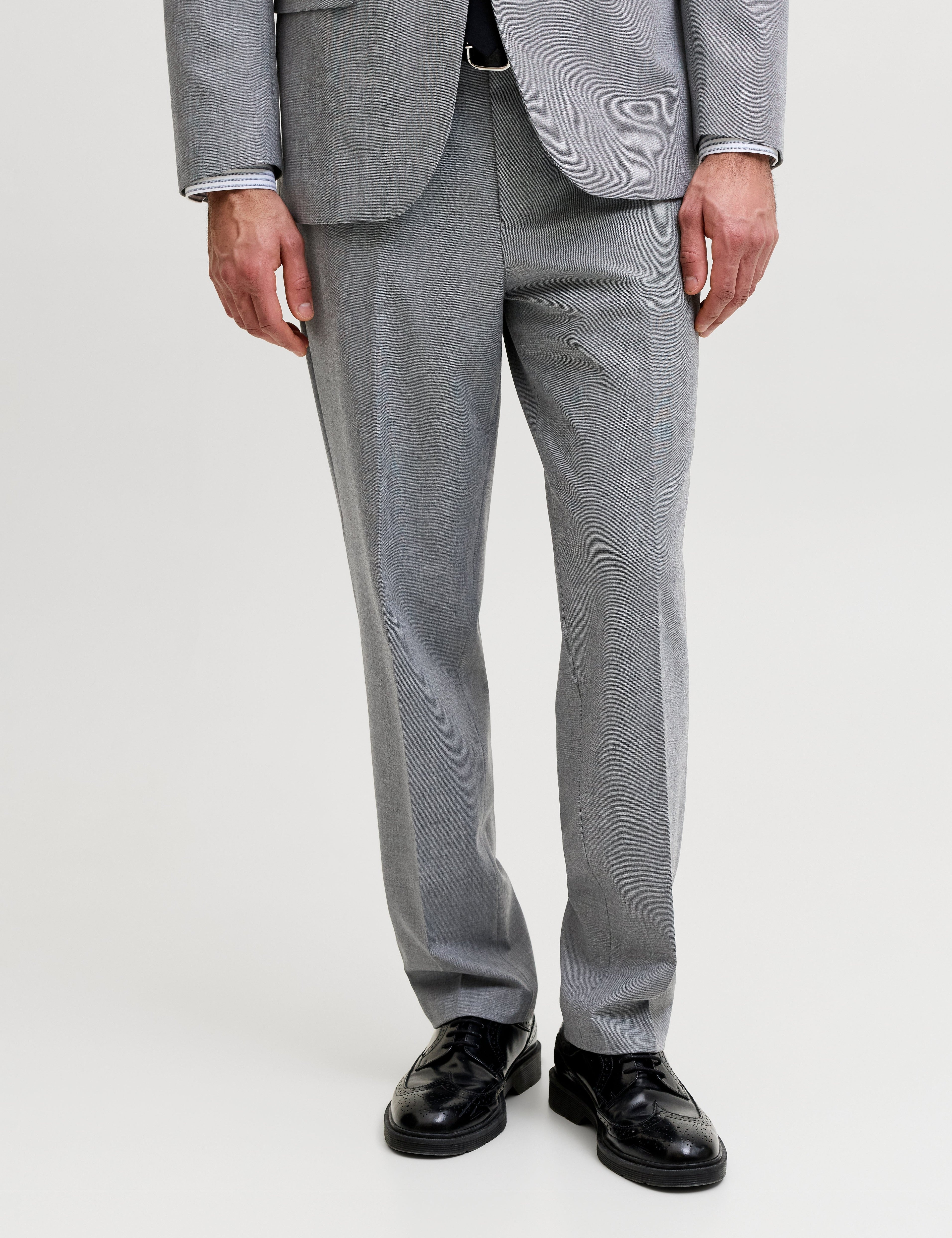 JACK & JONES JPRTHEO trouser in light grey  - Image 1