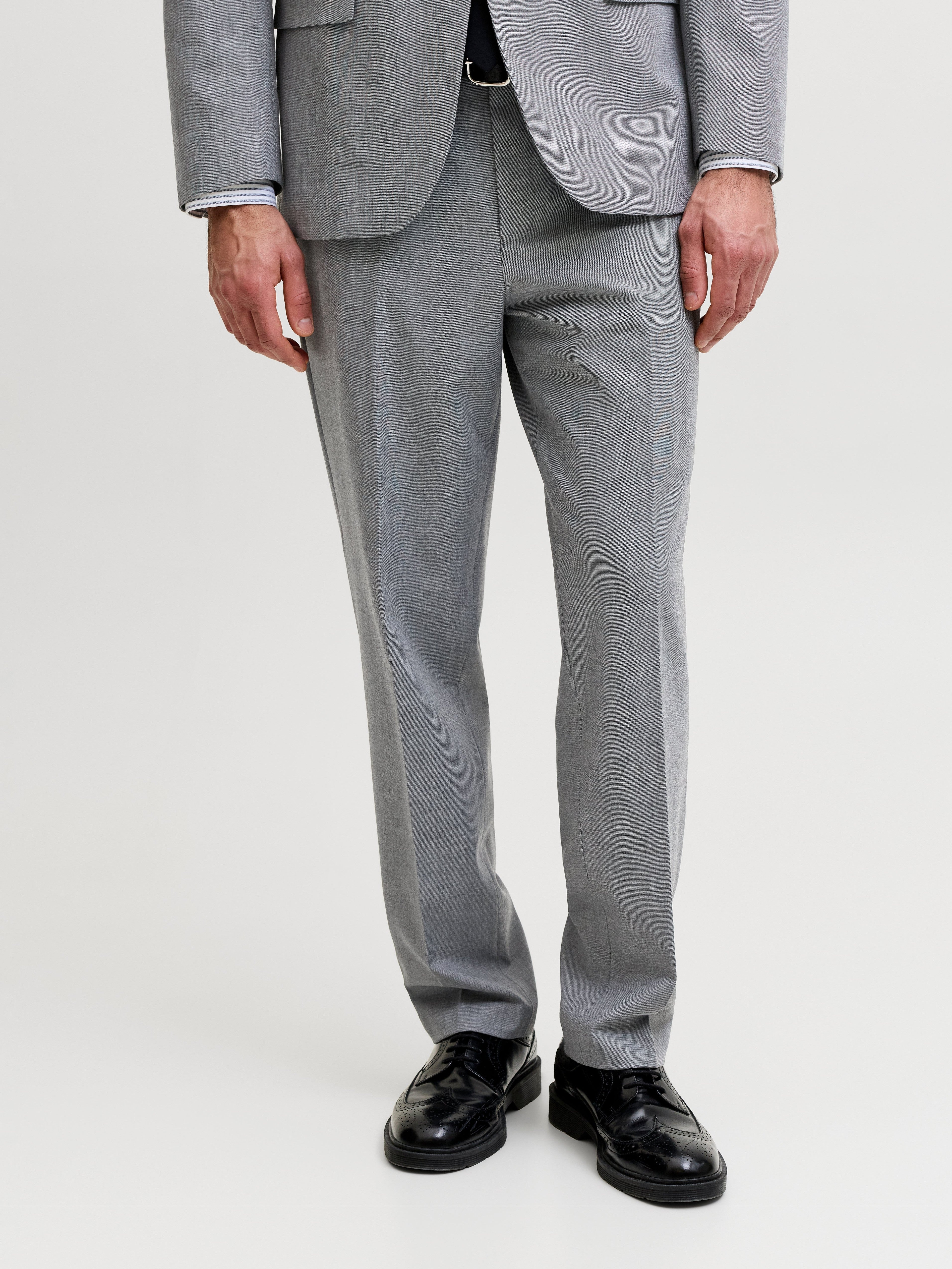 JACK & JONES JPRTHEO trouser in light grey  - Image 1