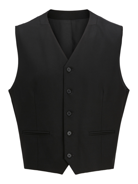 JACK & JONES JPRTHEO waistcoat in black