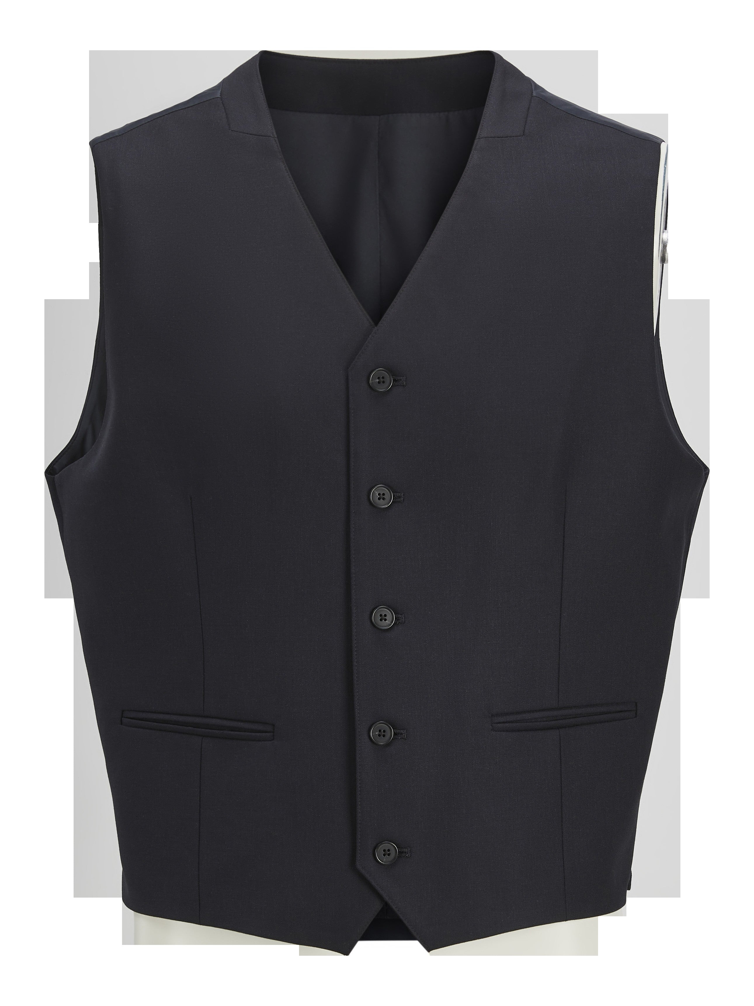 JACK & JONES JPRTHEO waistcoat in dark navy - Image 3