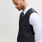 JACK & JONES JPRTHEO waistcoat in dark navy - Image 8