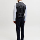 JACK & JONES JPRTHEO waistcoat in dark navy - Image 2
