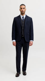JACK & JONES JPRTHEO waistcoat in dark navy - Image 5