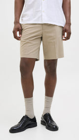 JACK & JONES JPSTACE leo chino shorts in plaza taupe - Image 1