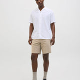 JACK & JONES JPSTACE leo chino shorts in plaza taupe - Image 5