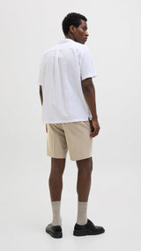 JACK & JONES JPSTACE leo chino shorts in plaza taupe - Image 2