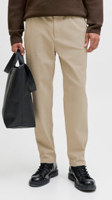 JACK & JONES JPSTACE neo jogger pants in crockery - Image 1