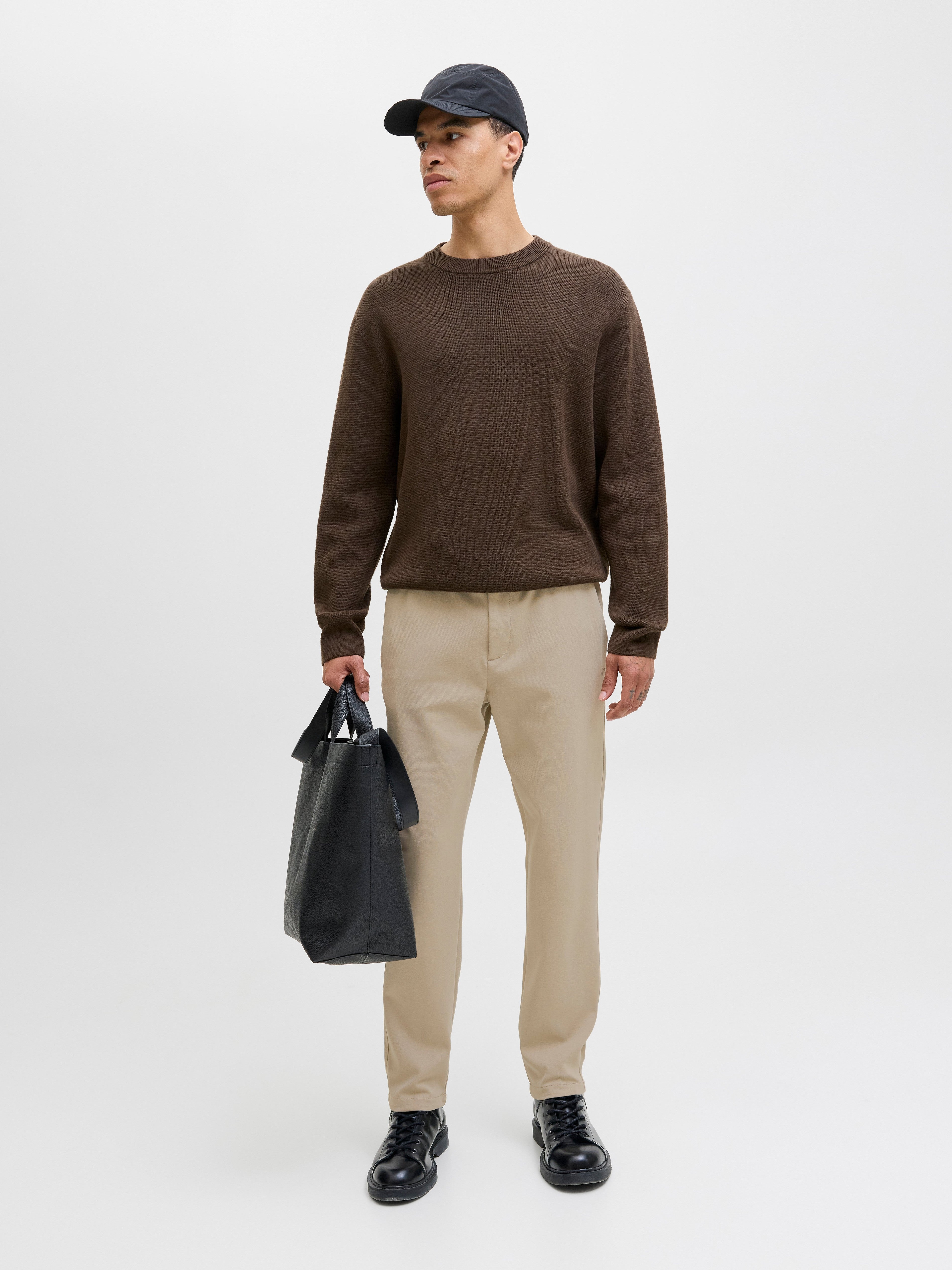 JACK & JONES JPSTACE neo jogger pants in crockery - Image 5