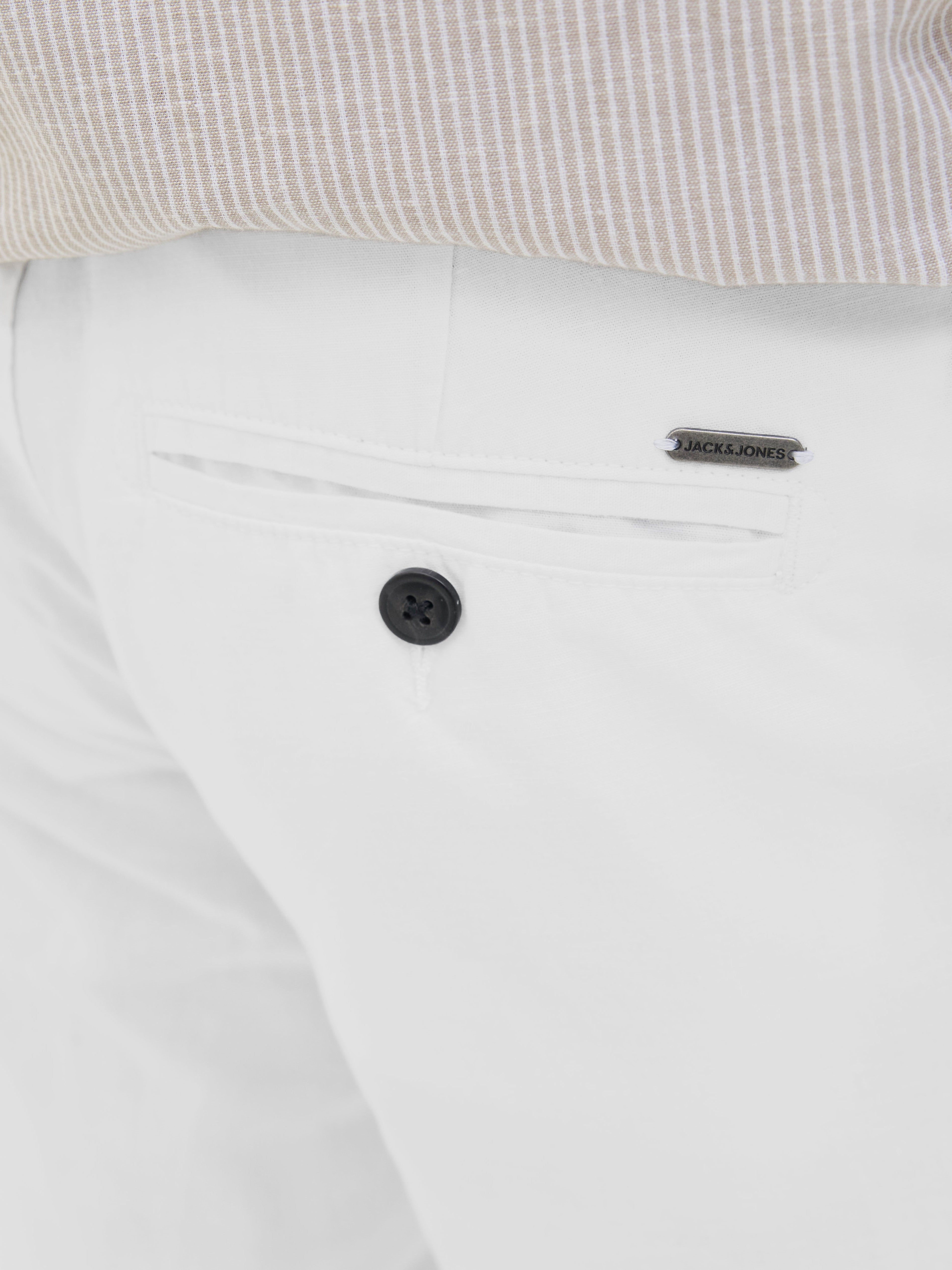 JACK & JONES JPSTACE summer linen blend short in black - Image 6