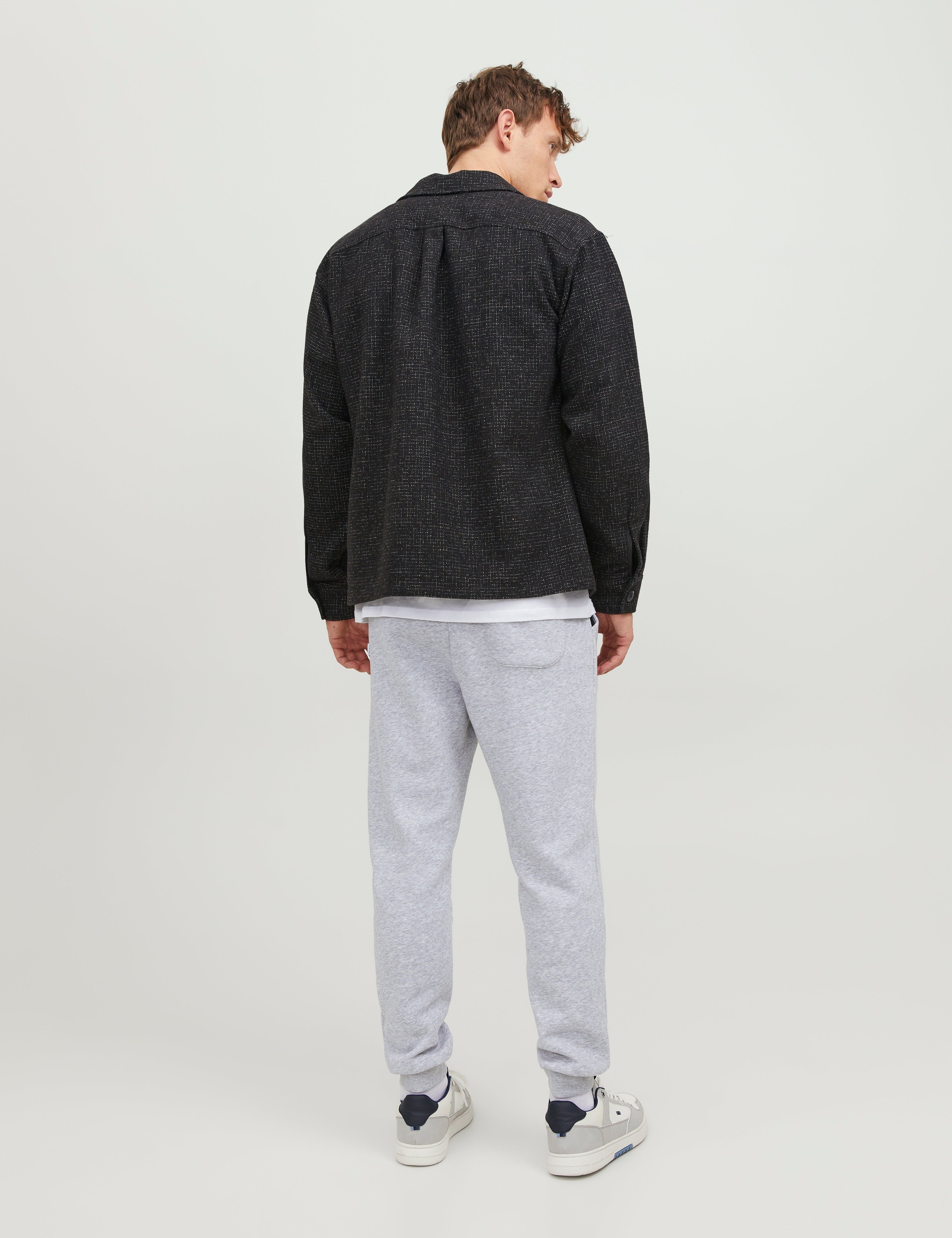 JACK & JONES JPSTGORDON bradley sweat pant in light grey  - Image 2
