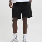 JACK & JONES JPSTGORDON fusion sweat shorts - black