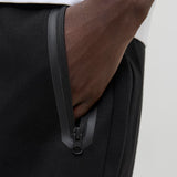JACK & JONES JPSTGORDON fusion sweat shorts - black