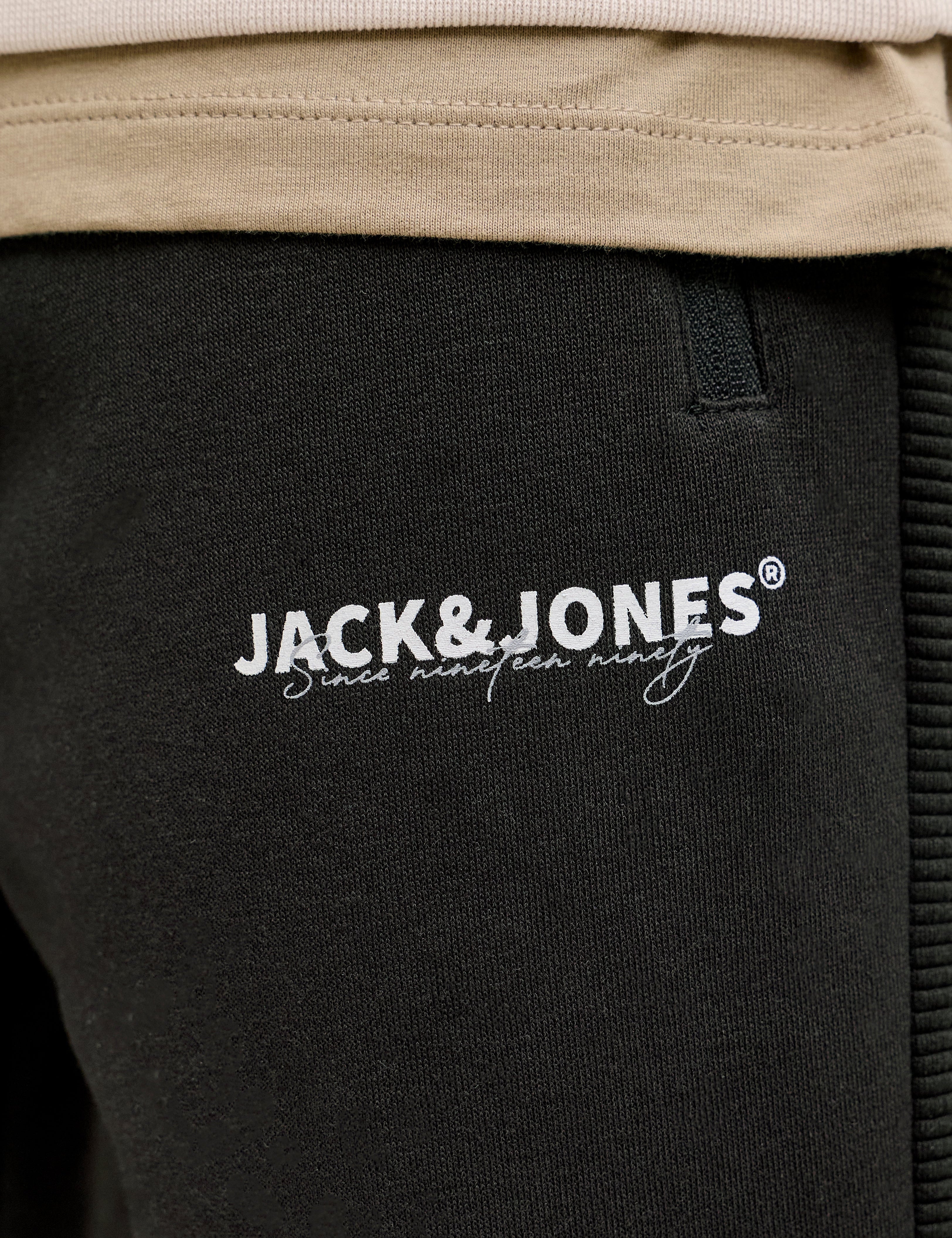 JACK & JONES JPSTGORDON thatcher sweat pants - black