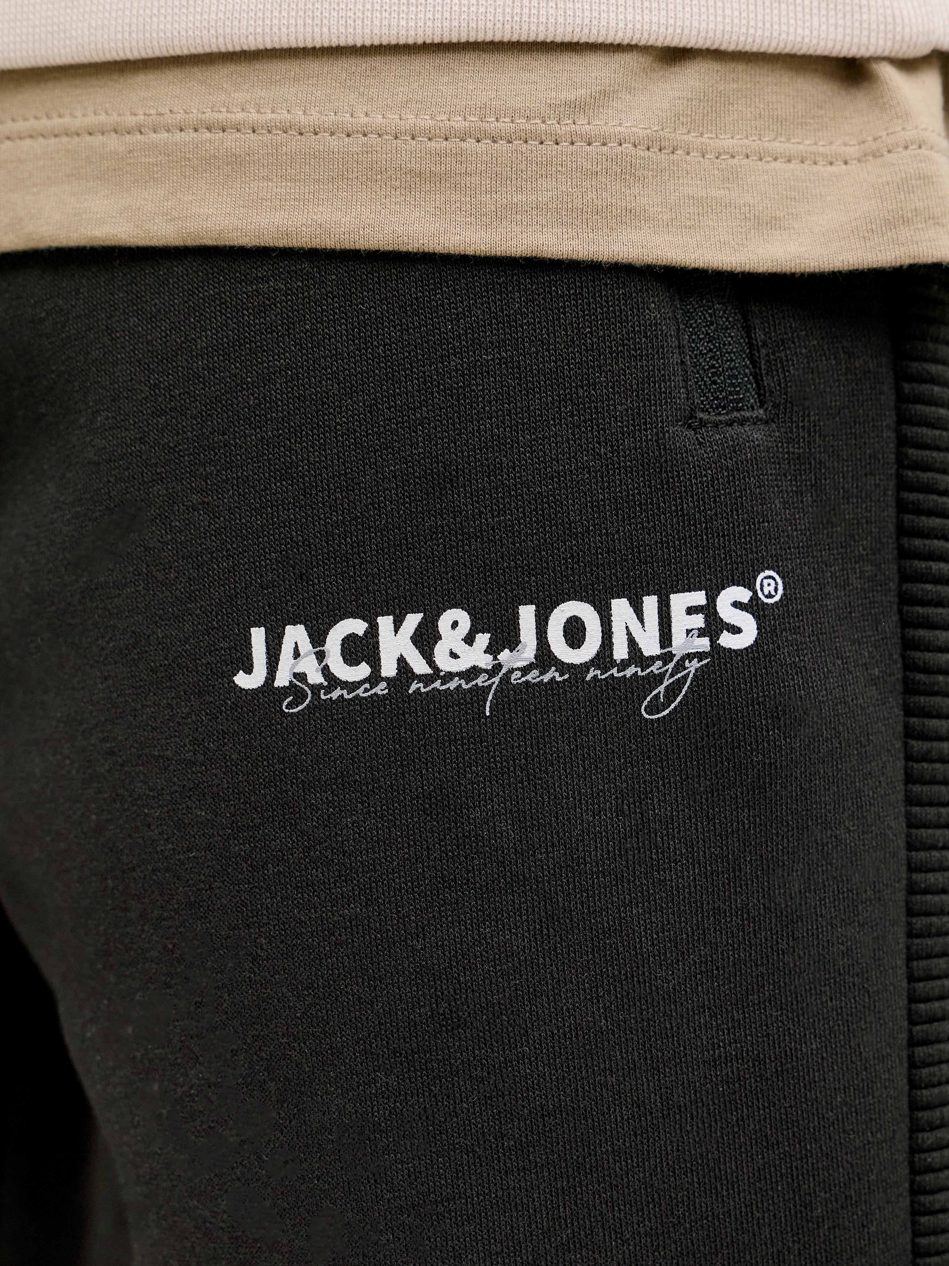 JACK & JONES JPSTGORDON thatcher sweat pants - black