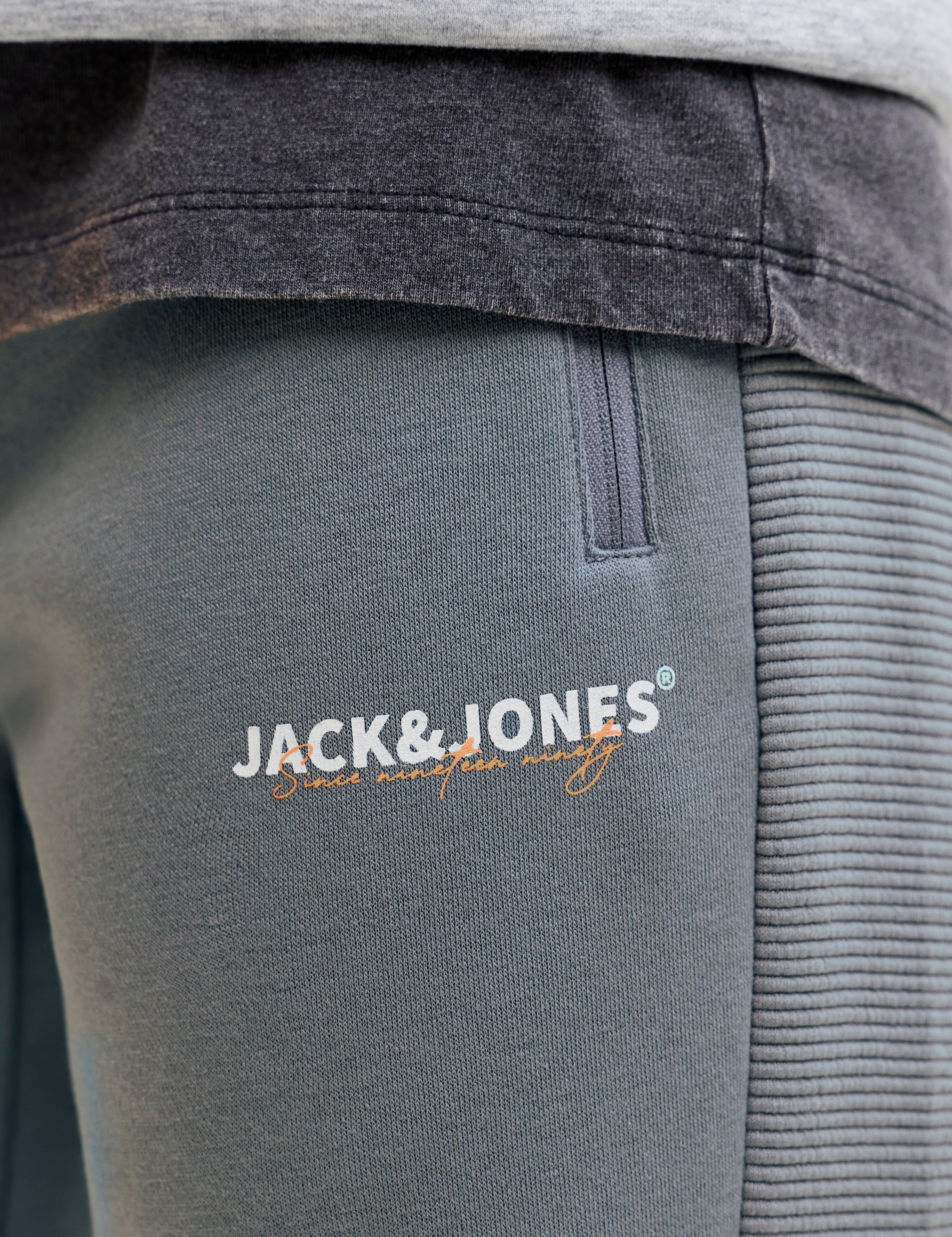 JACK & JONES JPSTGORDON thatcher sweat pants - stormy weather