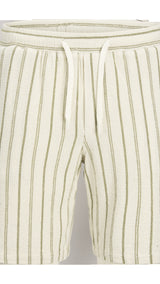 JACK & JONES JPSTJAIDEN coba stripe jog short in cedar - Image 3