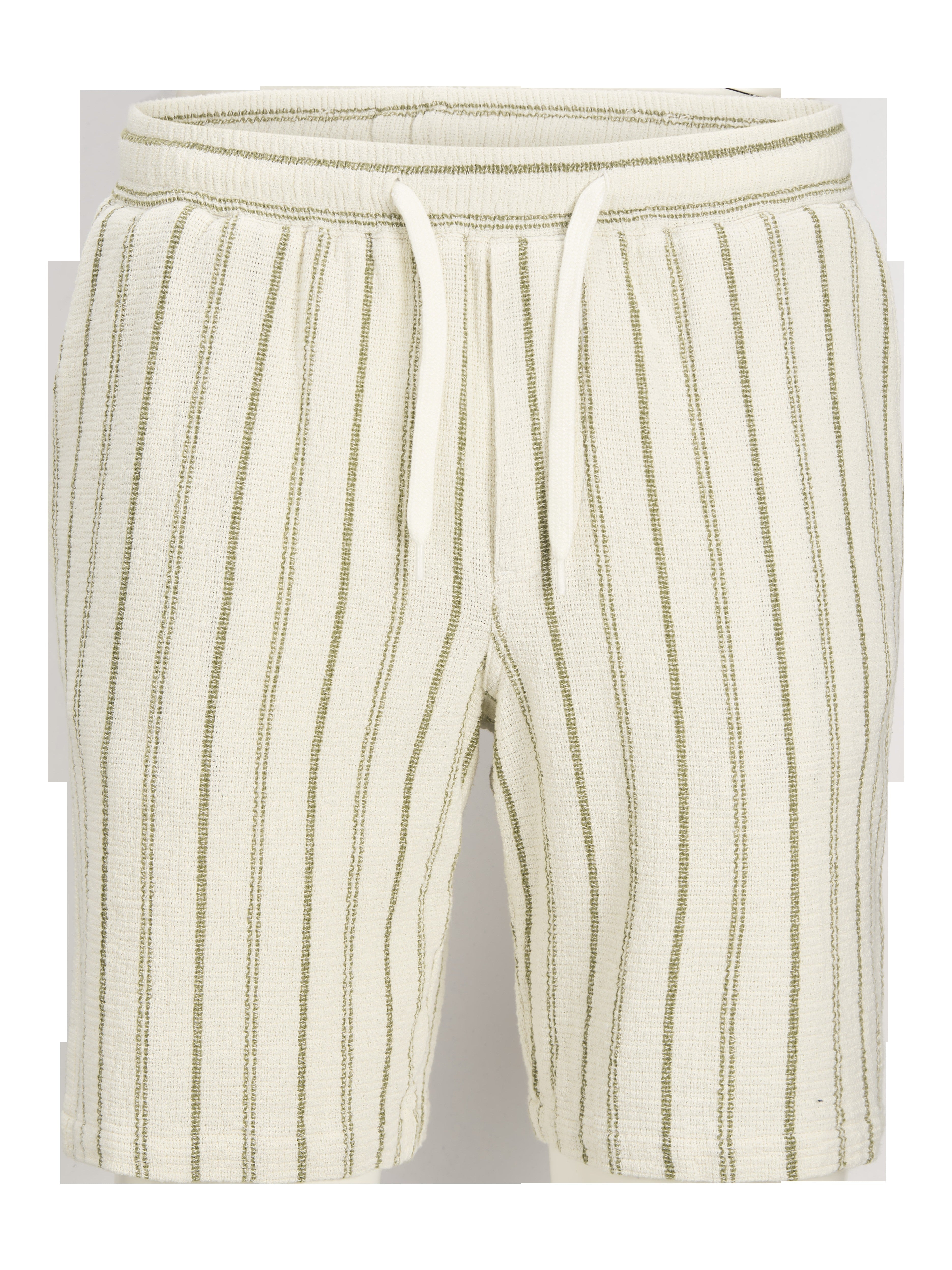JACK & JONES JPSTJAIDEN coba stripe jog short in cedar - Image 3