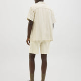 JACK & JONES JPSTJAIDEN coba stripe jog short in cedar - Image 2