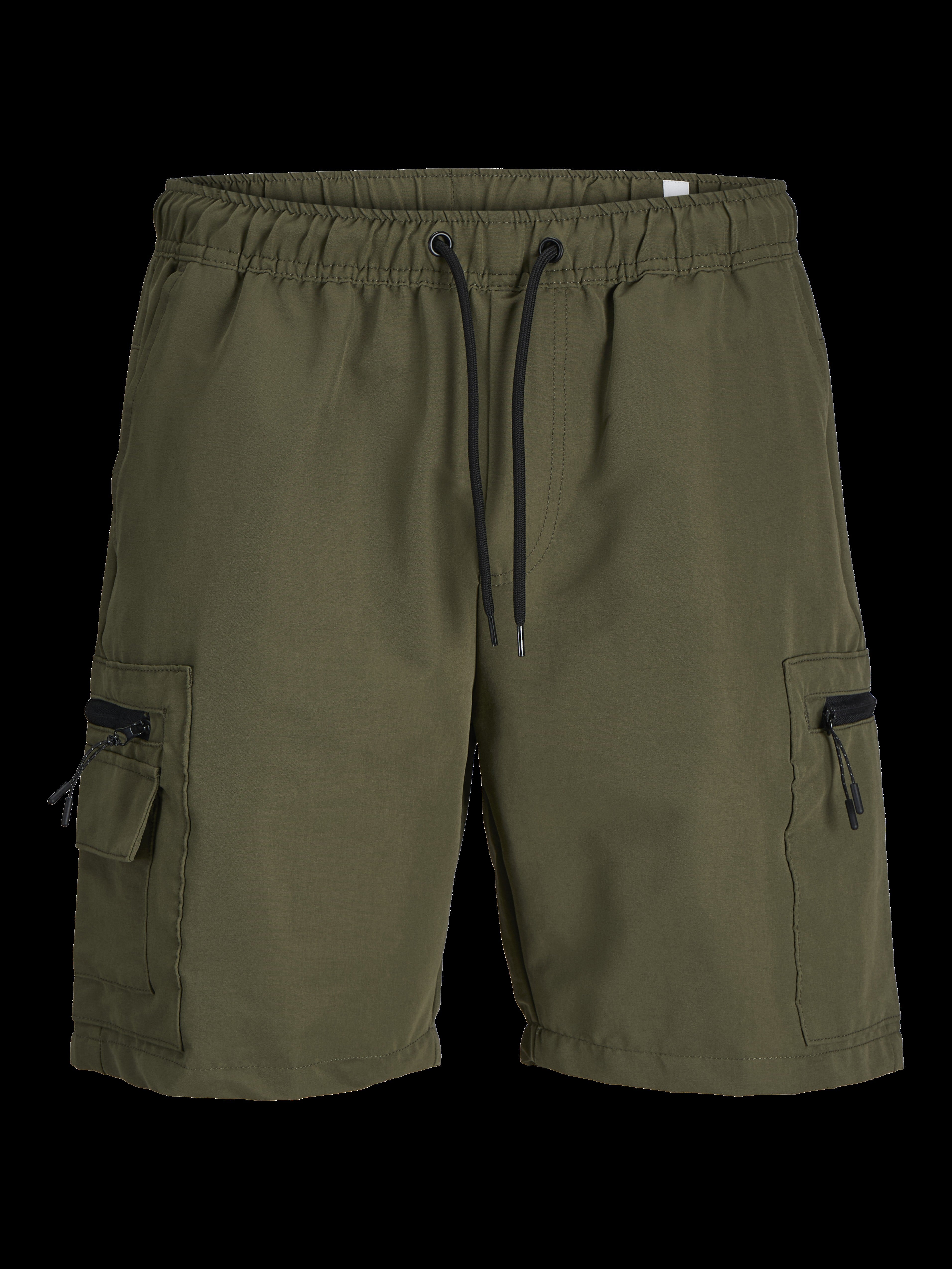 JACK & JONES JPSTJAIDEN marcher cargo shorts in castlerock - Image 3