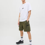 JACK & JONES JPSTJAIDEN marcher cargo shorts in castlerock - Image 8