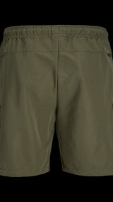 JACK & JONES JPSTJAIDEN marcher cargo shorts in castlerock - Image 4
