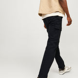 JACK & JONES JPSTKANE barkley cargo pant in black - Image 8