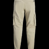 JACK & JONES JPSTKANE noah cuffed cargo in moonbeam - Image 4