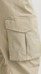 JACK & JONES JPSTKANE noah cuffed cargo in moonbeam - Image 7