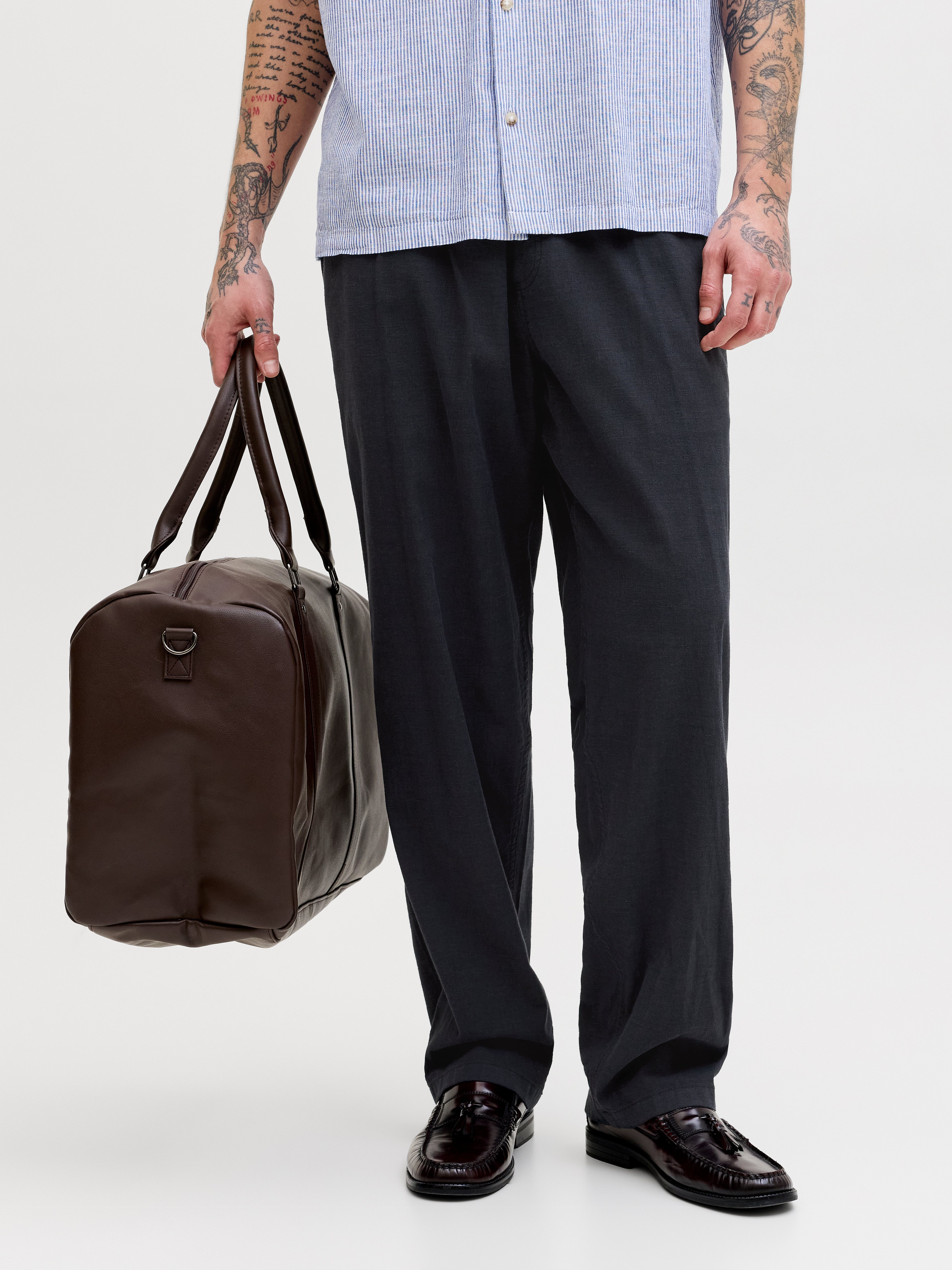 JACK & JONES JPSTKARL breeze jogger - black solid