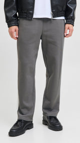 JACK & JONES JPSTKARL caspar sweat pants in castlerock - Image 1