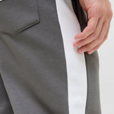 JACK & JONES JPSTKARL caspar sweat pants in castlerock - Image 6