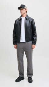 JACK & JONES JPSTKARL caspar sweat pants in castlerock - Image 5