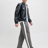JACK & JONES JPSTKARL caspar sweat pants in castlerock - Image 8