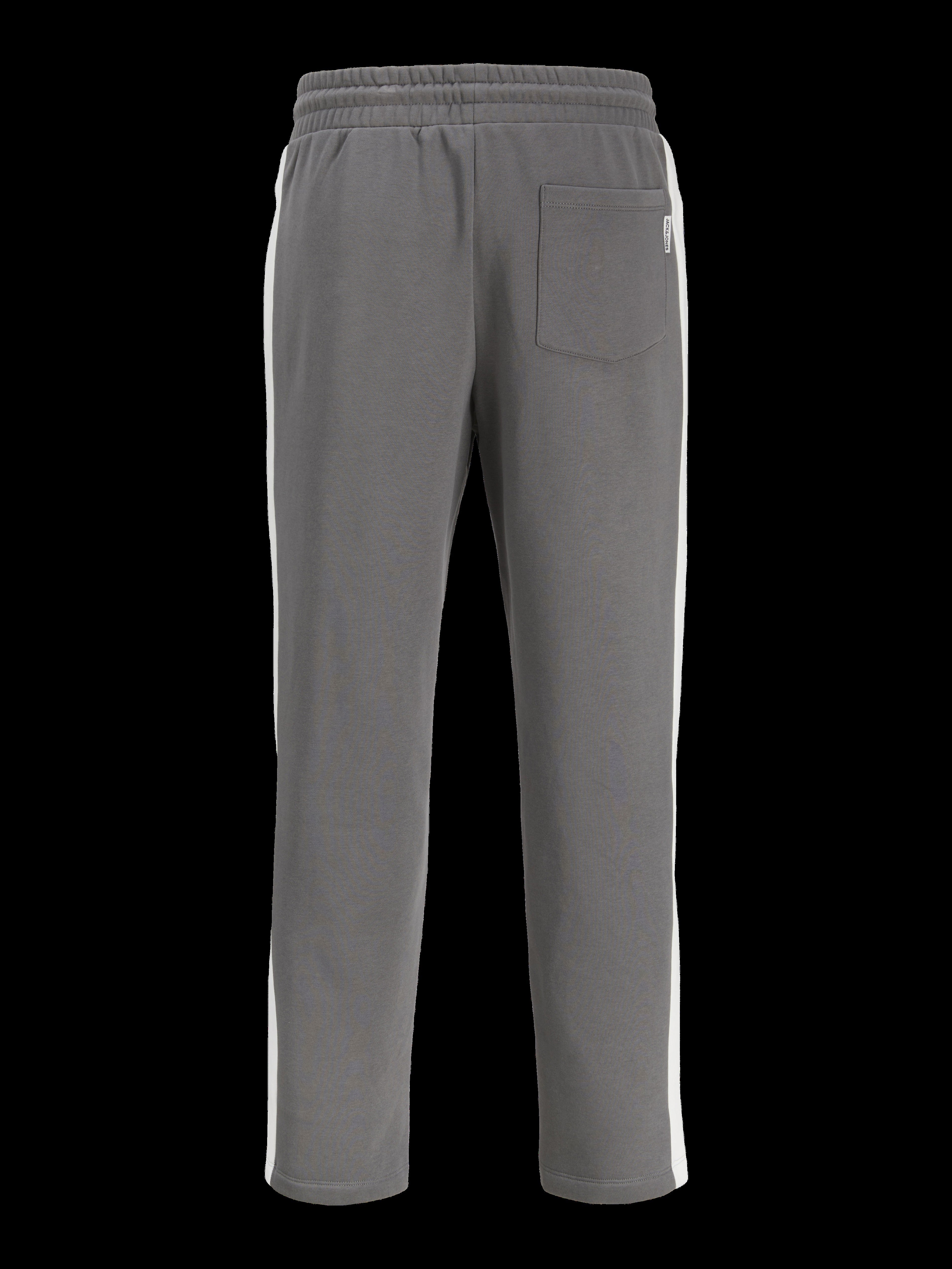 JACK & JONES JPSTKARL caspar sweat pants in castlerock - Image 4