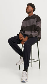 JACK & JONES JPSTMORGAN charge sweat pants - dark navy