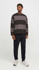 JACK & JONES JPSTMORGAN charge sweat pants - black