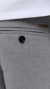 JACK & JONES JPSTOLLIE connor chino - grey melange